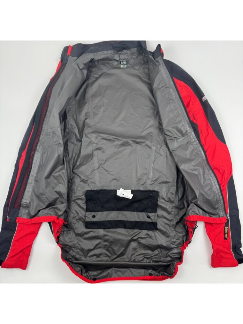Gore Bike Wear Gore-Tex Paclite Cycling Windbreaker Jacket Men’s Size Large Red - Picture 3 of 16